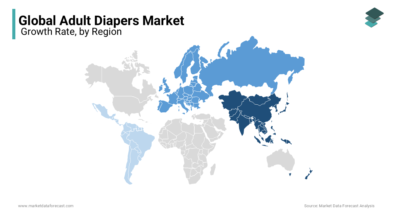 The Asia-Pacific region accounted for the leading share of the global market in 2023.