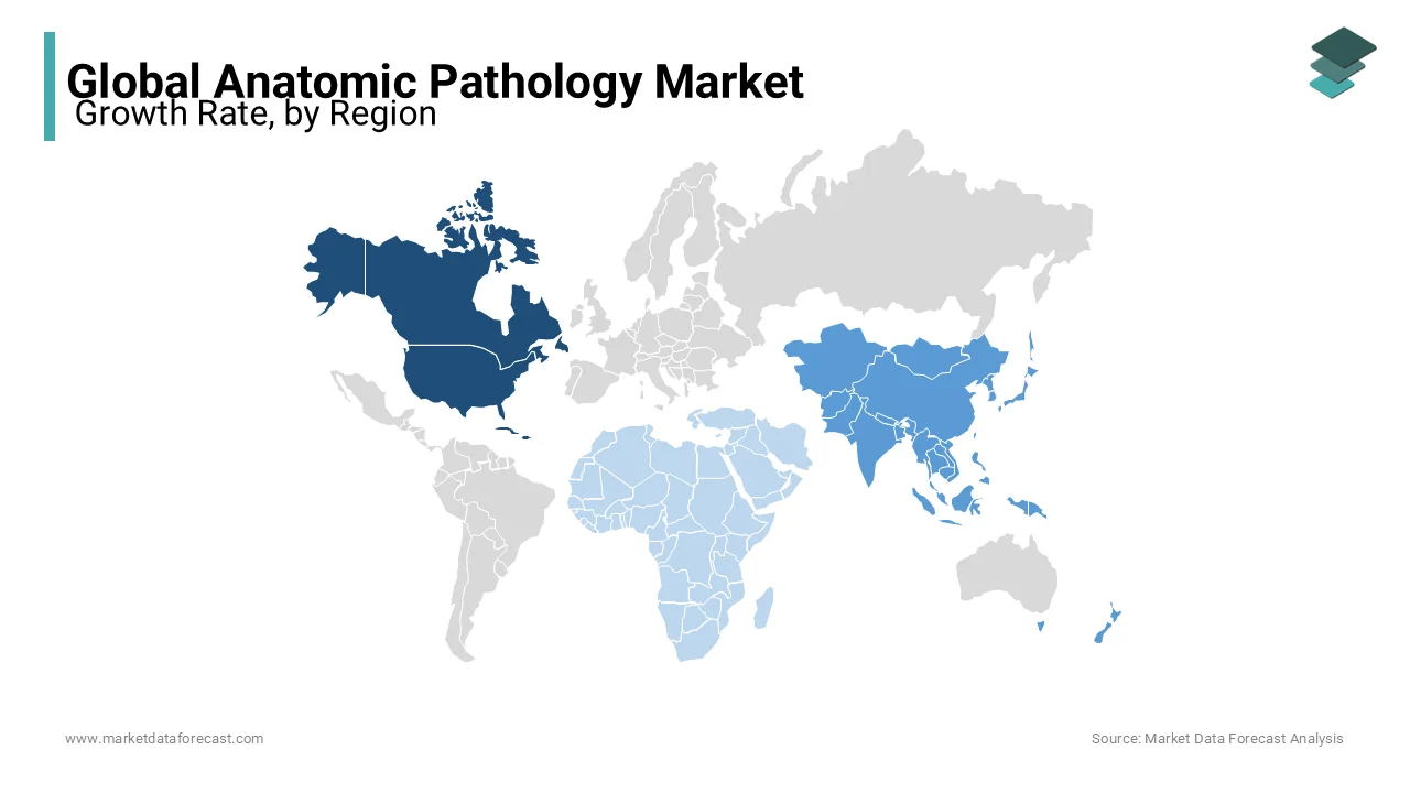 The increasing awareness about diagnostic methods is fueling the expansion of the anatomic pathology market in North America.