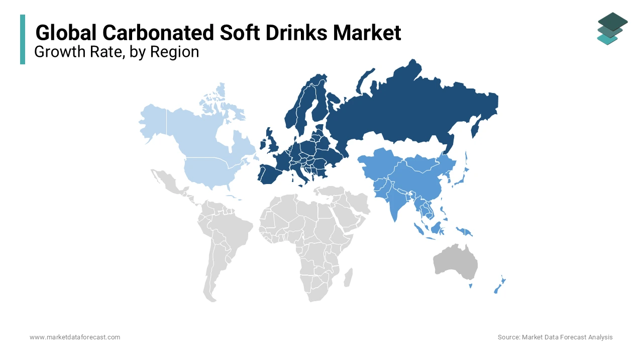 The global leader in the carbonated drinks market in terms of consumption in Europe.