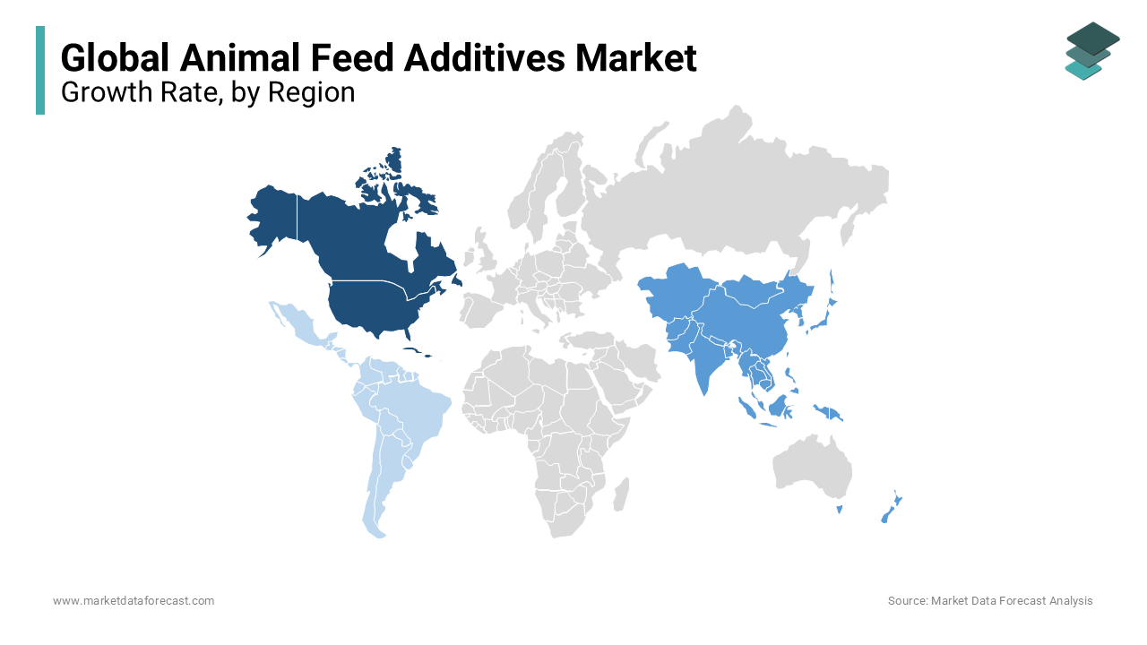 North America accounted for 21% of the total market share due to strong economic growth from emerging economies such as China, Indonesia and India