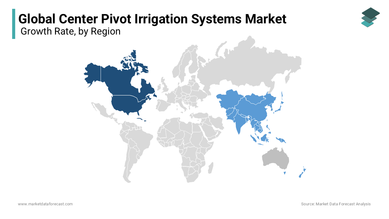 The US is the fastest growing and has the highest market share in this region