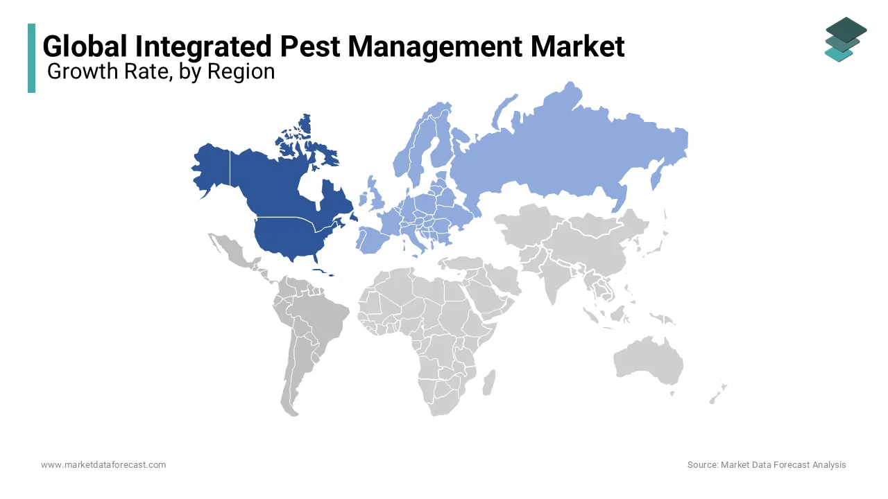 North America leads the global integrated pest management (IPM) market in 2024