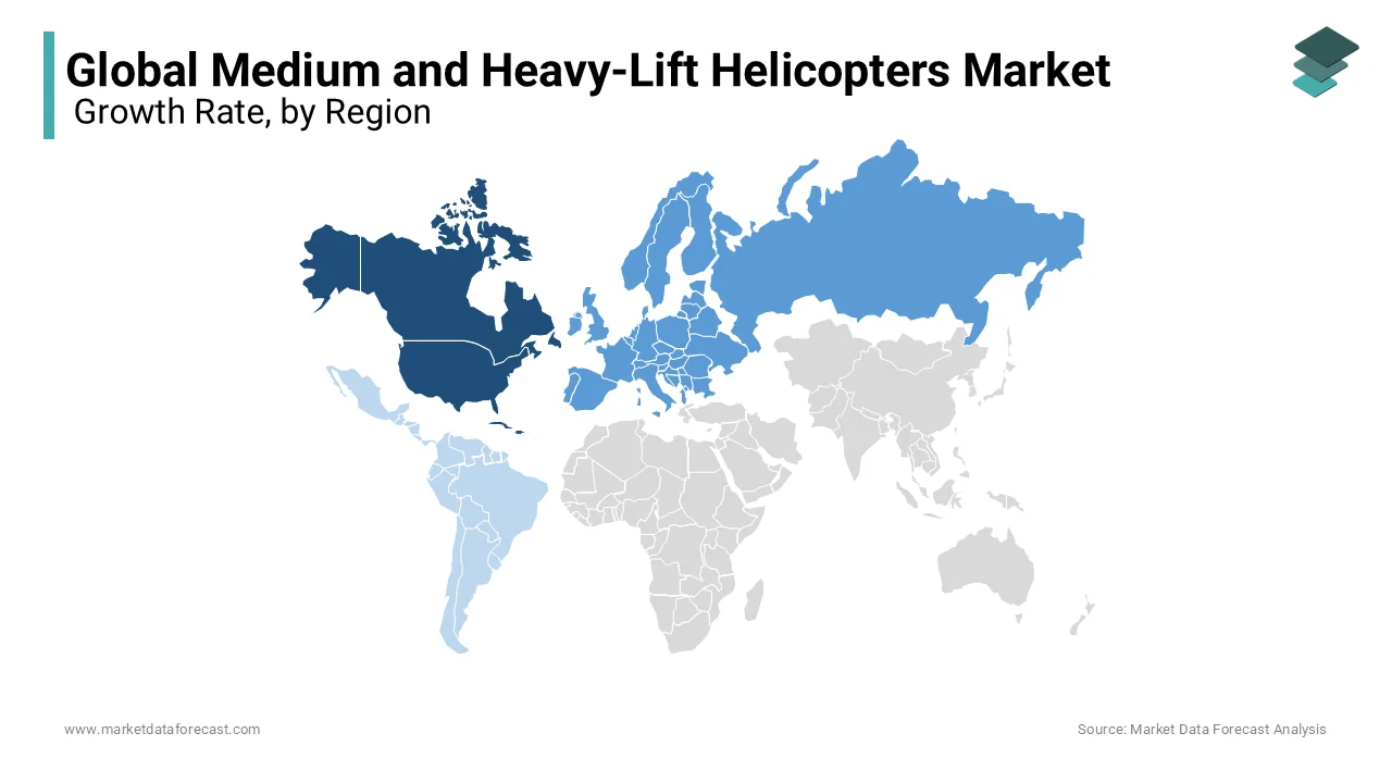 North America has the largest share of the global market, during the foreseen period.