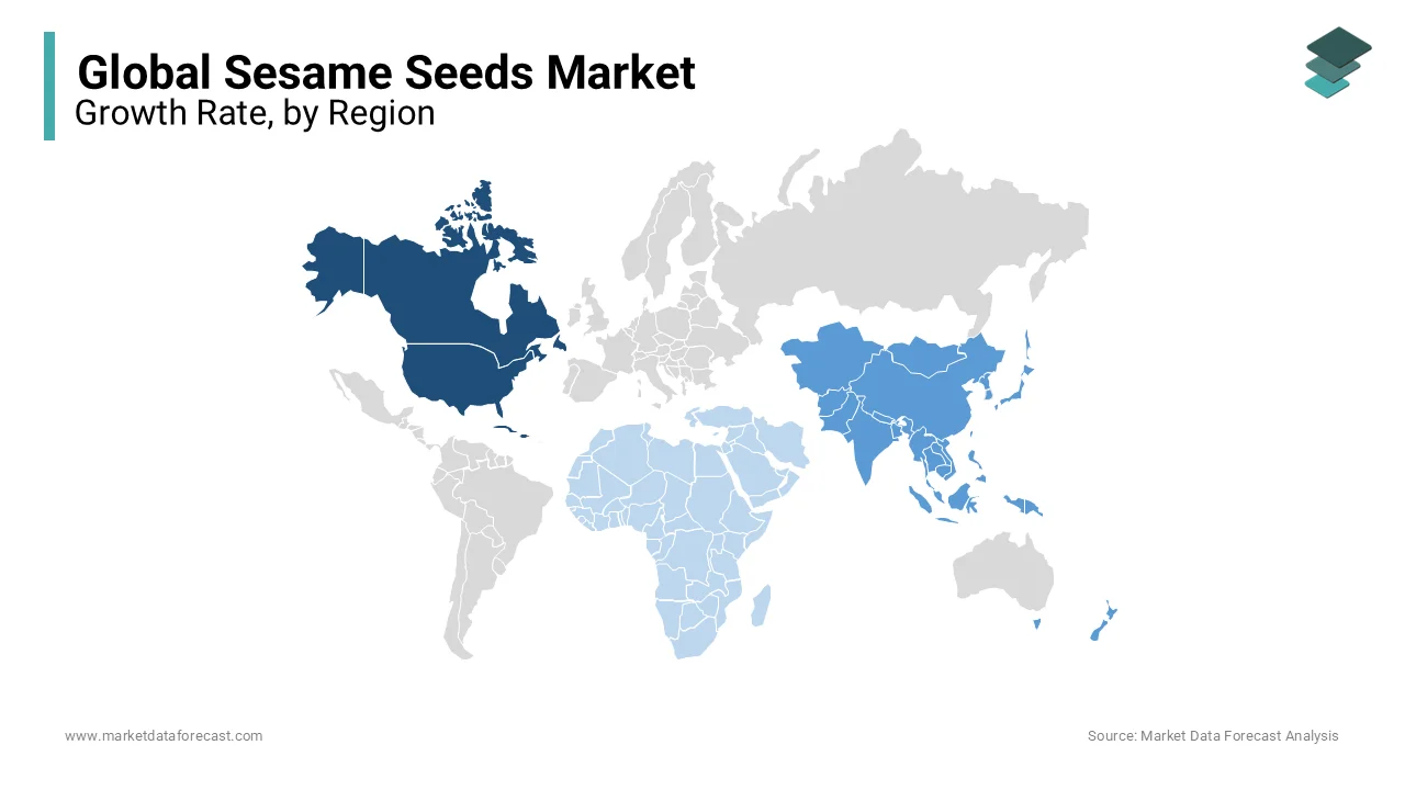 The demand for sesame seeds is increasing due to increased awareness of their nutritional benefits, their use in popular food