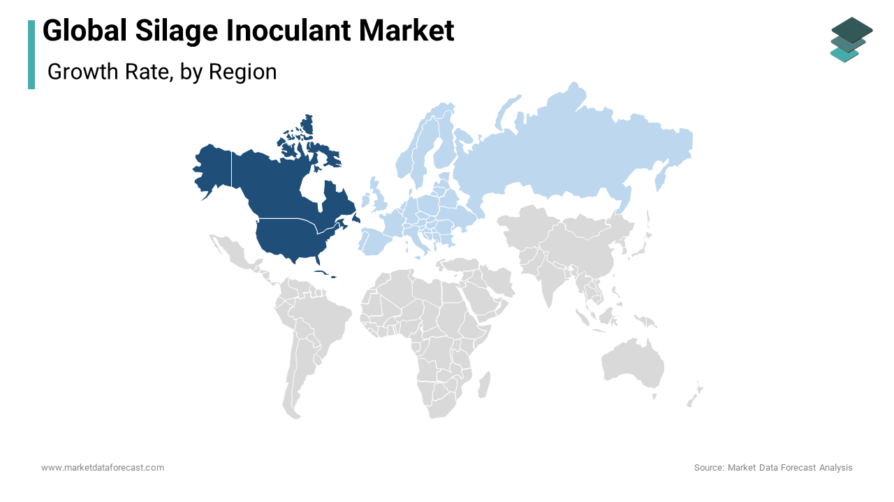 The US in particular leads the market due to its extensive dairy and beef operations, which prioritize feed efficiency and quality