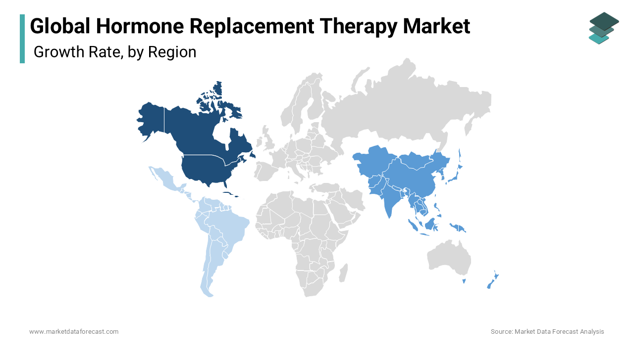 The estrogen replacement therapy segment holds a dominant position in the market, accounting for over 60% of the market share.