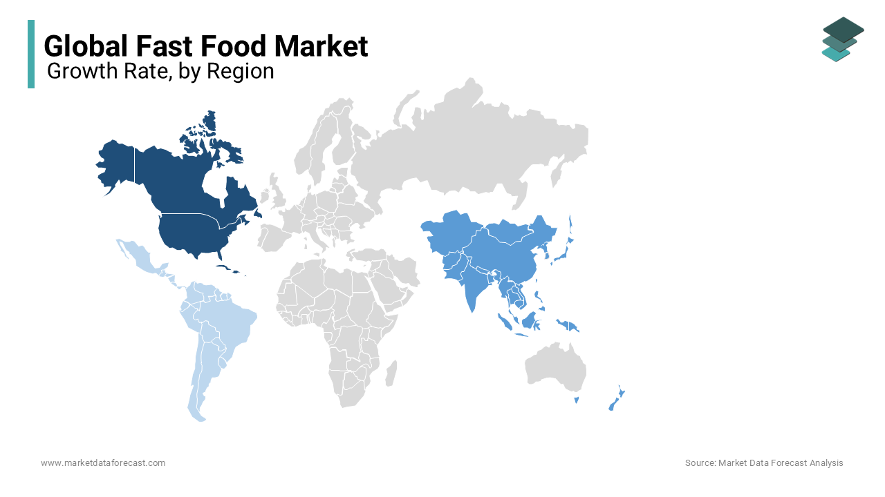 The rapid expansion of major fast-food chains in these regions has been driven by increasing consumer demand