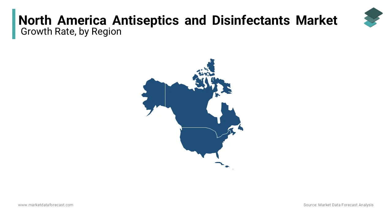 North America leads the antiseptics and disinfectants market, driven by U.S. advancements and demand