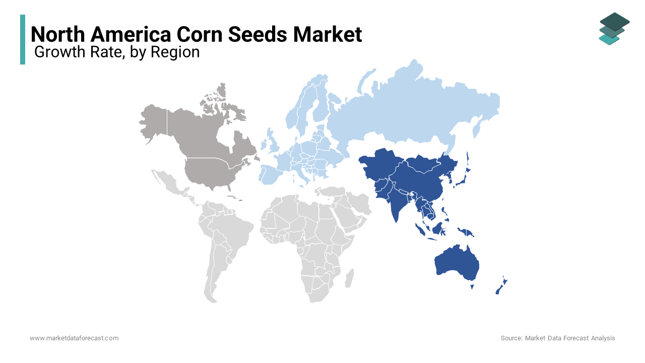 The demand for corn seeds in North America has seen substantial growth due to the increasing use of ethanol as a biofuel.