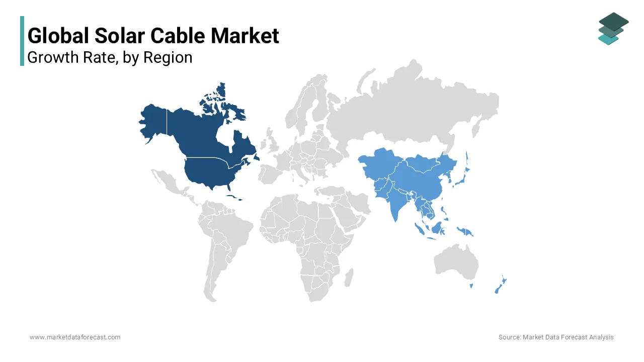 North America leads the solar cable market, driven by energy efficiency and renewable energy growth